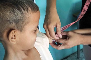 Lucha contra la desnutrición