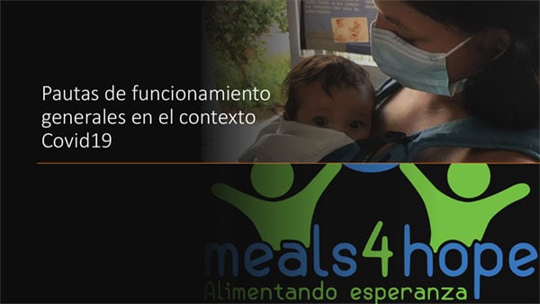 Meals4Hope Covid19 General Guidelines