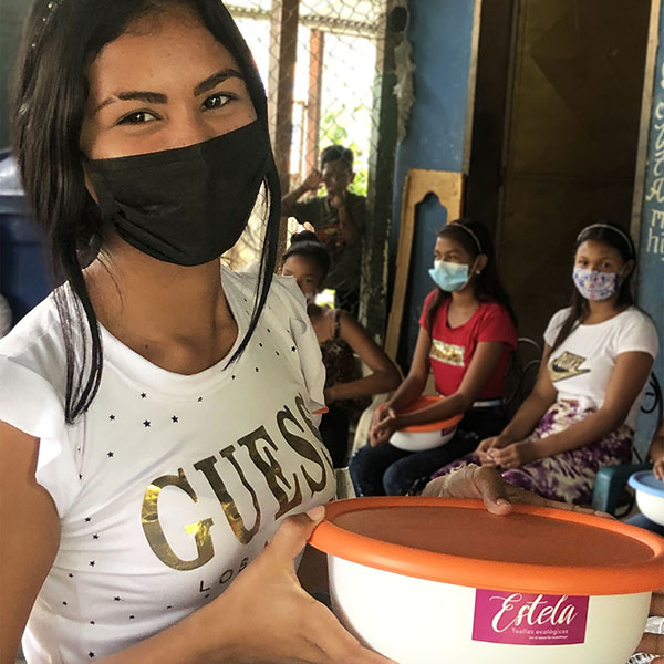 ESTELA. Tackling menstrual poverty. Promoting and supporting period dignity.